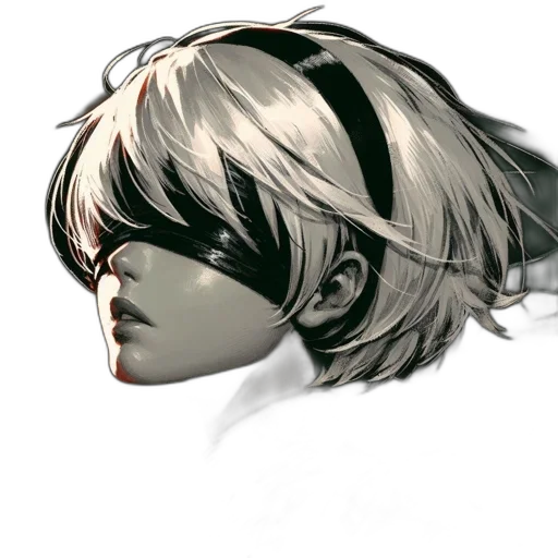 mask, face, hair, crown transparent PNG cut-out