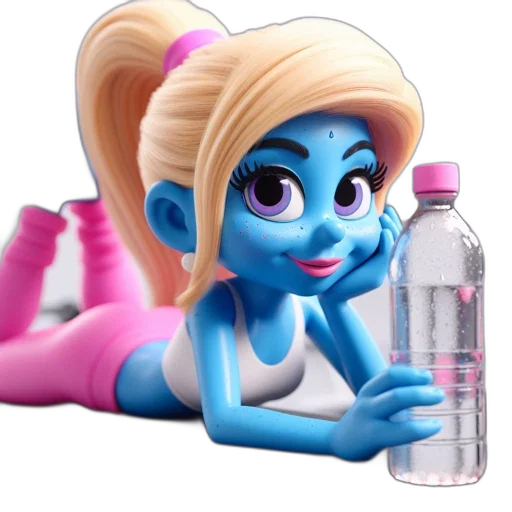 bottle, creature, robot, face transparent PNG cut-out