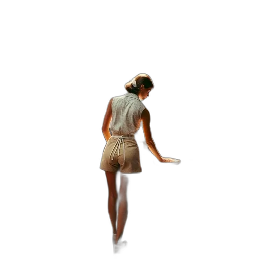 dress, staff, jacket, creature transparent PNG cut-out