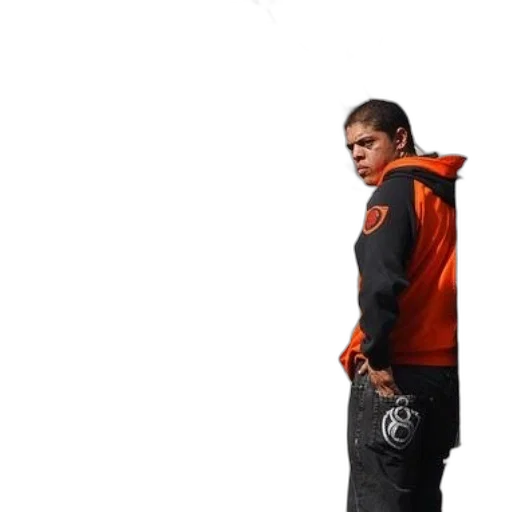 jacket, staff, weapon, creature transparent PNG cut-out