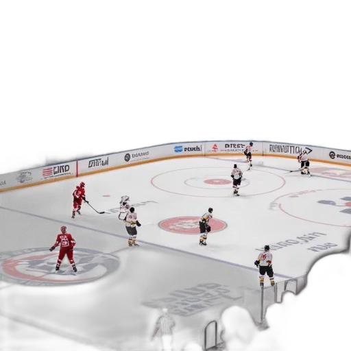 crowded, hockey, arena, game transparent PNG cut-out