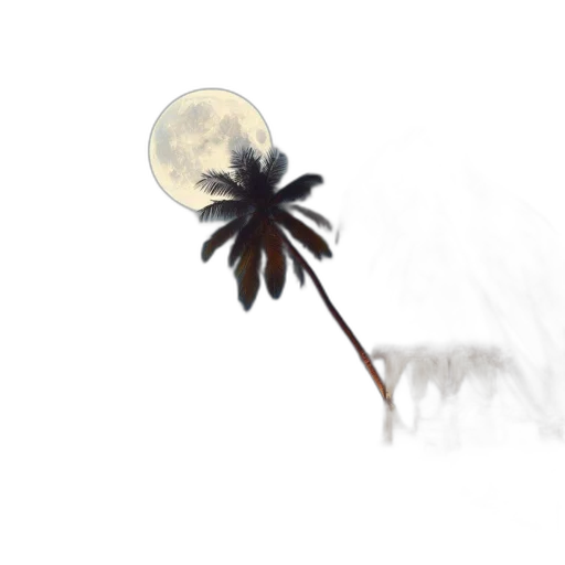 umbrella, staff, tree, flower transparent PNG cut-out