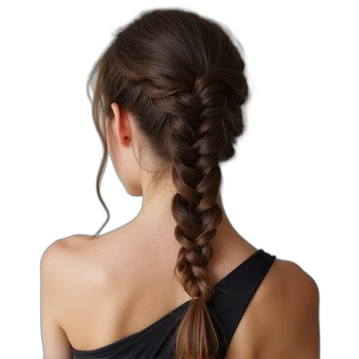 hair, jewelry, dress, staff transparent PNG cut-out