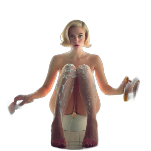 dress, robot, weapon, concept art transparent PNG cut-out