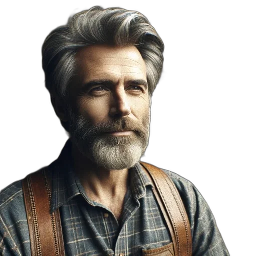 hair, face, photorealistic, concept art transparent PNG cut-out