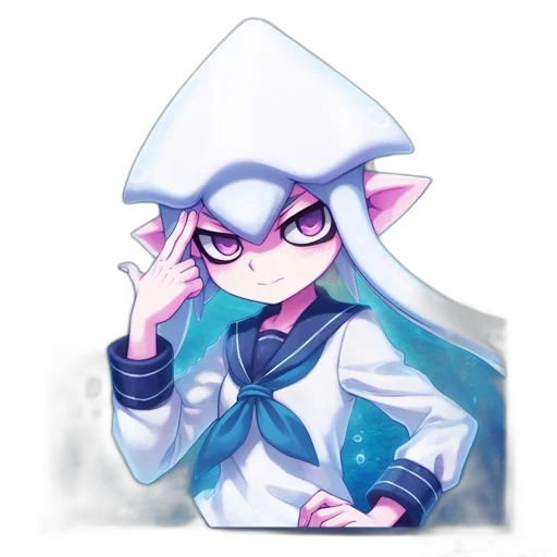 jacket, staff, hat, weapon transparent PNG cut-out