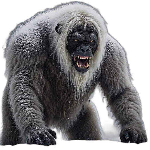 animal, creature, face, photorealistic transparent PNG cut-out