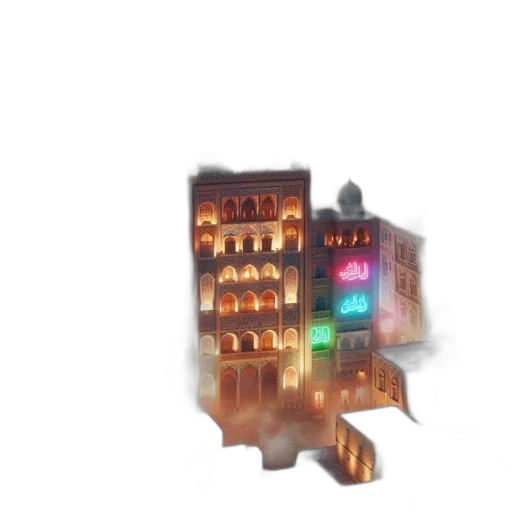 building, robot, furniture, bottle transparent PNG cut-out