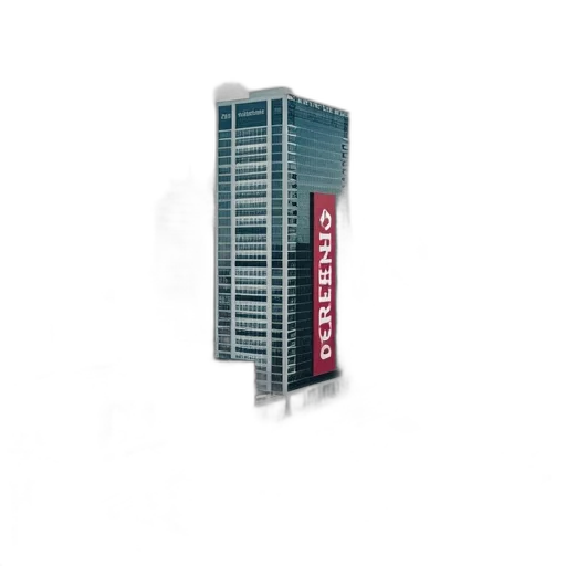 building, 3d render, photorealistic, aerial transparent PNG cut-out