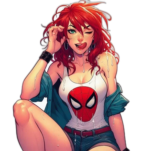 jacket, dress, comic book art, concept art transparent PNG cut-out