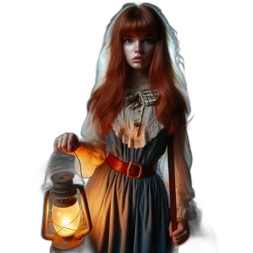 dress, staff, mask, jewelry transparent PNG cut-out