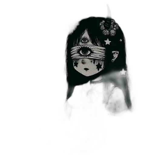 mask, face, robot, creature transparent PNG cut-out