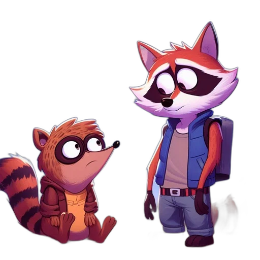 concept art, 3d render, comic book art, cartoon transparent PNG cut-out