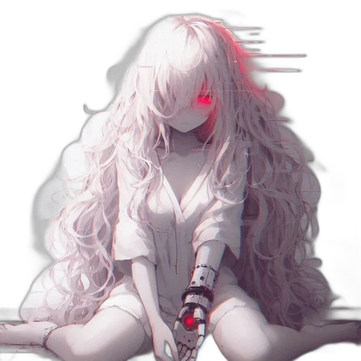 sword, weapon, hair, dress transparent PNG cut-out