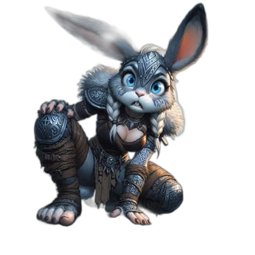 animal, creature, staff, weapon transparent PNG cut-out