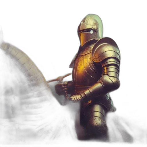 sword, weapon, robot, staff transparent PNG cut-out