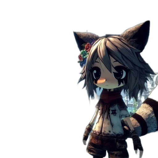 staff, mask, animal, creature transparent PNG cut-out