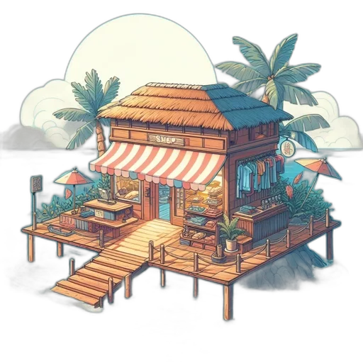 furniture, building, food, concept art transparent PNG cut-out