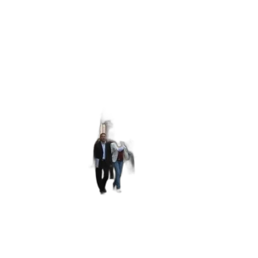 robot, jacket, creature, hair transparent PNG cut-out
