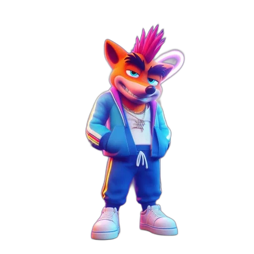 jacket, staff, animal, creature transparent PNG cut-out