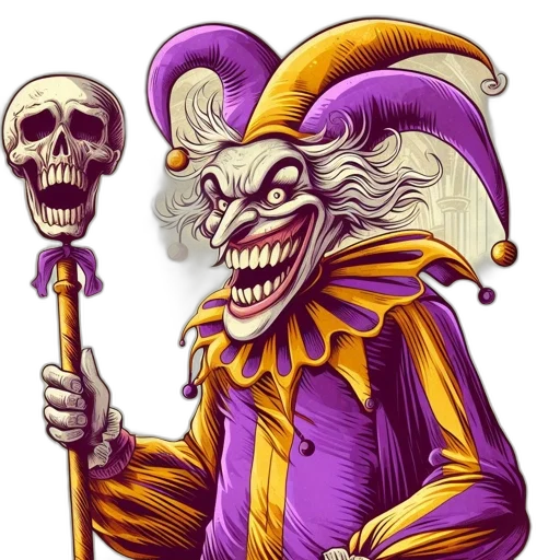 staff, mask, face, creature transparent PNG cut-out