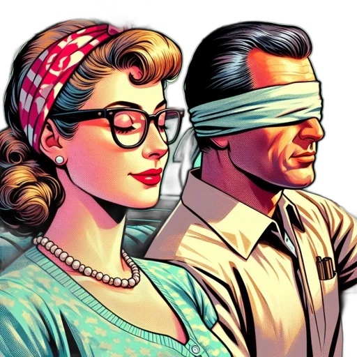 mask, comic book art, cartoon, cyberpunk transparent PNG cut-out