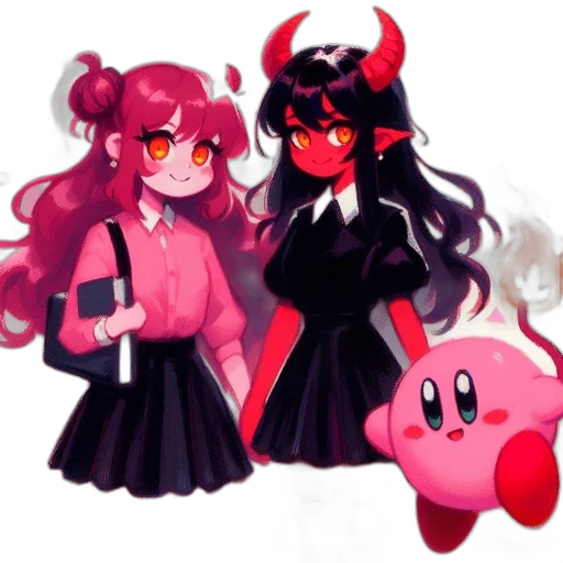 pixel art, concept art, watercolor, anime transparent PNG cut-out