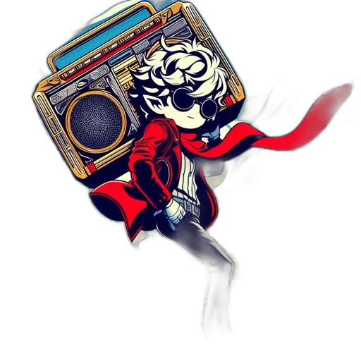 jacket, mask, robot, weapon transparent PNG cut-out