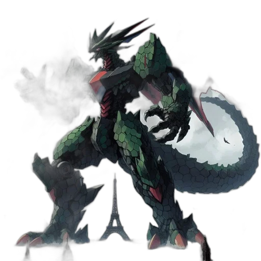 dragon, creature, animal, weapon transparent PNG cut-out