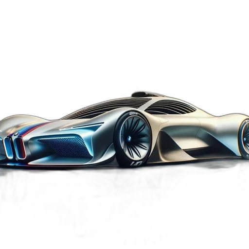 car, 3d render, concept art, photorealistic transparent PNG cut-out