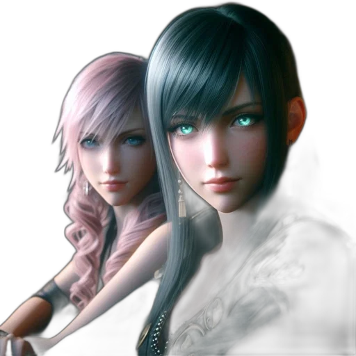 fantasy art, concept art, photorealistic, 3d render transparent PNG cut-out