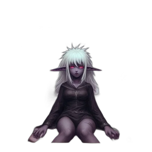 creature, mask, face, staff transparent PNG cut-out