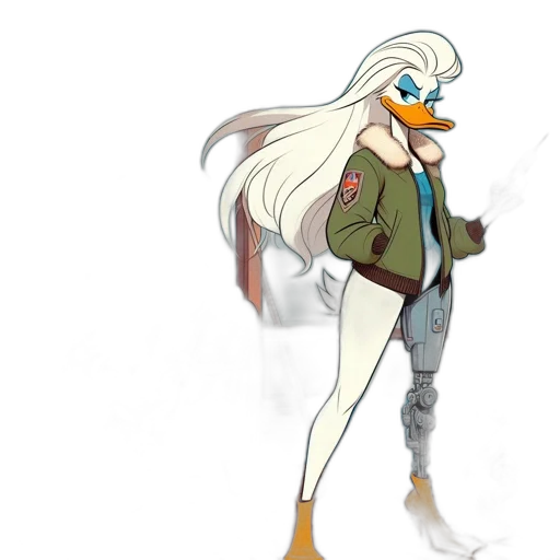 jacket, animal, creature, staff transparent PNG cut-out