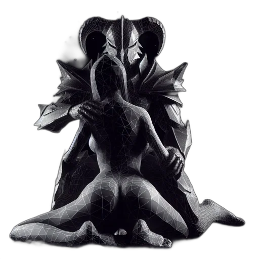dragon, creature, mask, animal transparent PNG cut-out