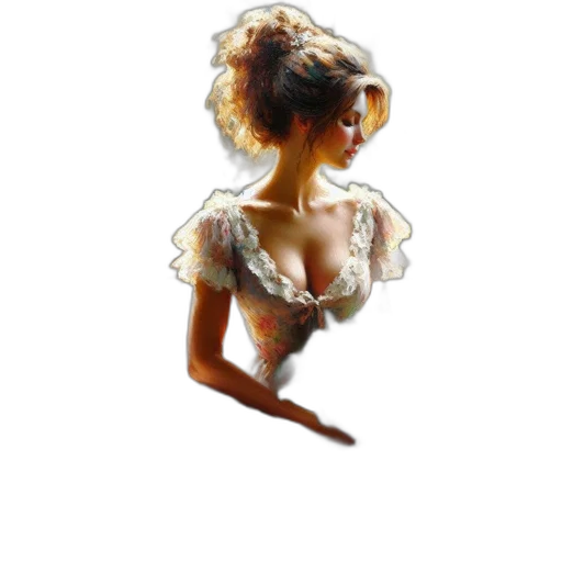dress, staff, crown, jewelry transparent PNG cut-out