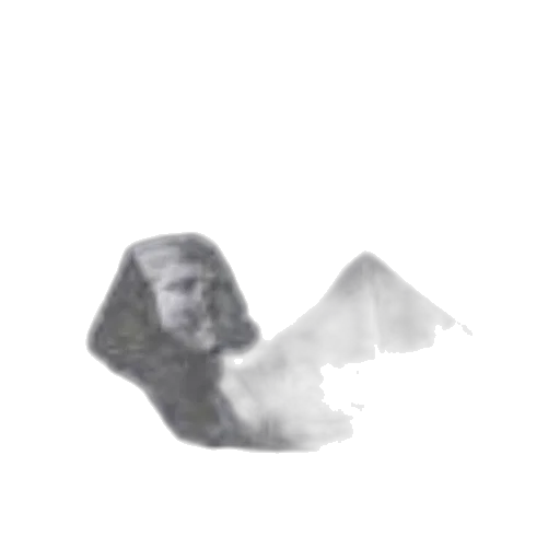 face, hair, mask, creature transparent PNG cut-out