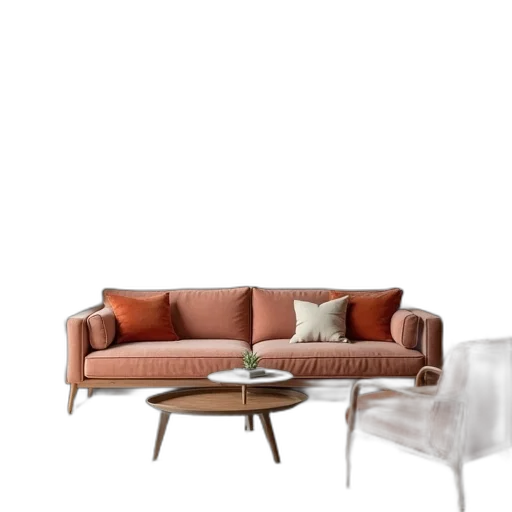 furniture, 3d render, photorealistic, concept art transparent PNG cut-out