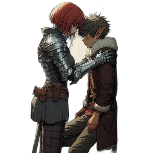 sword, jacket, weapon, concept art transparent PNG cut-out