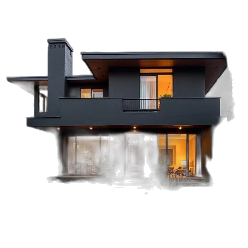 building, 3d render, photorealistic, concept art transparent PNG cut-out