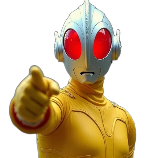 robot, mask, staff, jacket transparent PNG cut-out