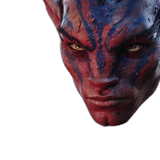 mask, face, creature, dragon transparent PNG cut-out