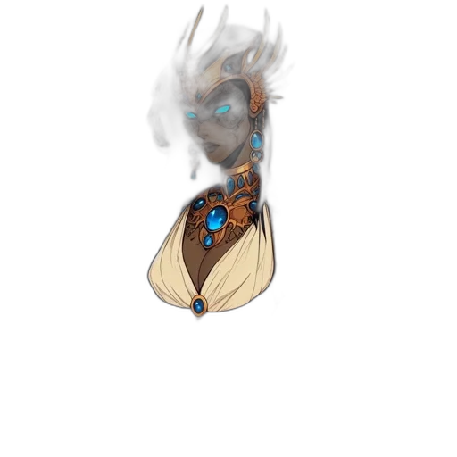 jewelry, mask, face, staff transparent PNG cut-out