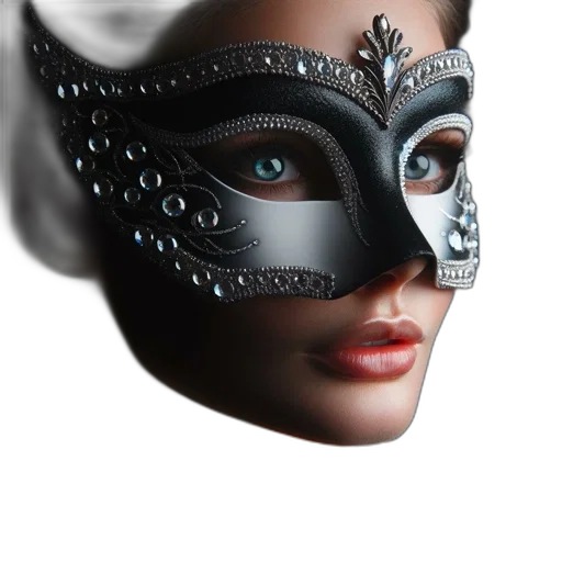 mask, jewelry, face, crown transparent PNG cut-out