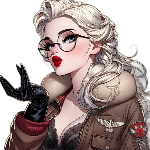 jacket, weapon, comic book art, cartoon transparent PNG cut-out