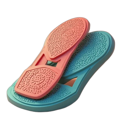 shoes, jewelry, 3d render, pastel transparent PNG cut-out