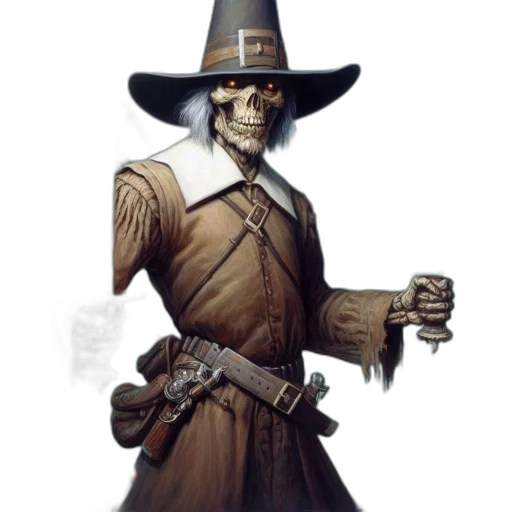 staff, hat, weapon, mask transparent PNG cut-out