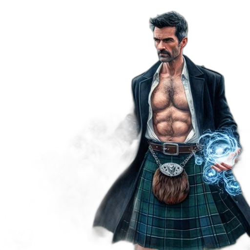 concept art, comic book art, cyberpunk, fantasy art transparent PNG cut-out