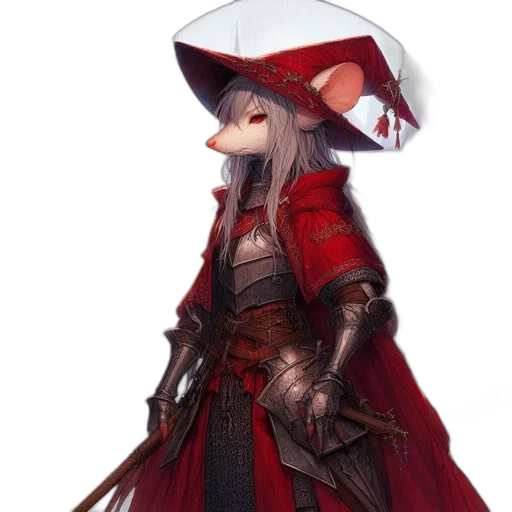 hat, staff, dragon, mask transparent PNG cut-out
