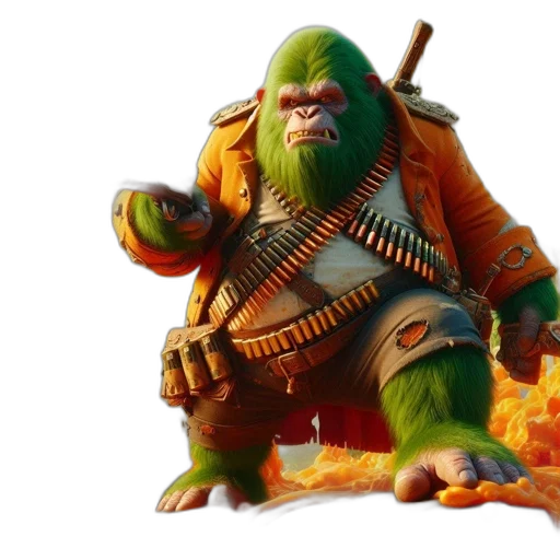 concept art, 3d render, fantasy art, large transparent PNG cut-out