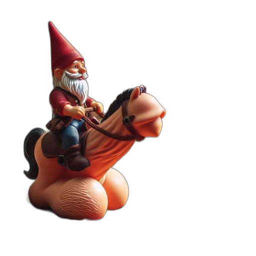 staff, hat, 3d render, fantasy art transparent PNG cut-out